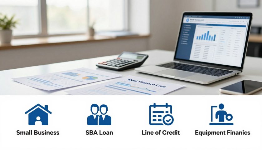 Types of business loans for working capital equipment and growth