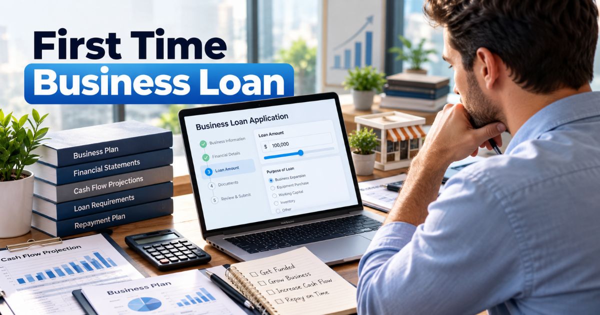 First Time Business Loan: 7 Powerful Steps for Success 1 First time business loan with startup financing, cash flow planning and lender requirements