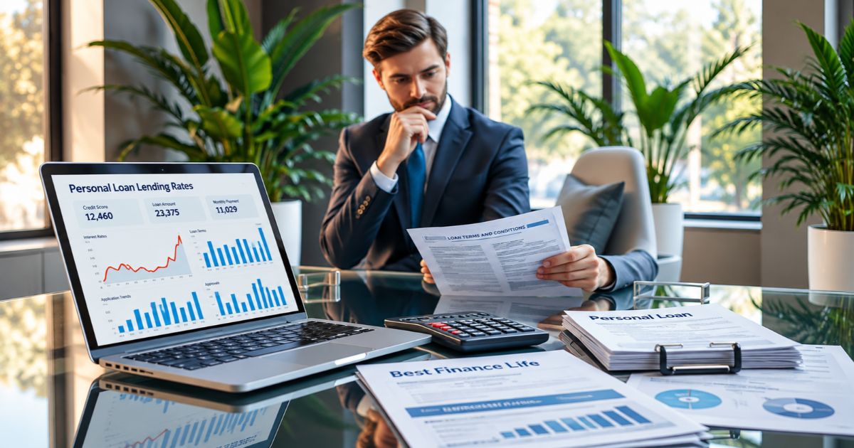 Personal loan rates guide for comparing APR fees and loan offers