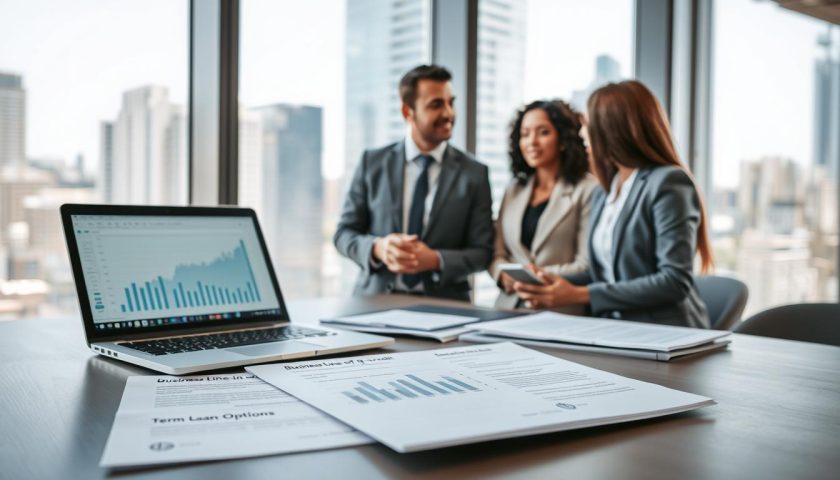 business line of credit and term loan options Unsecured business line of credit and term loan financing options