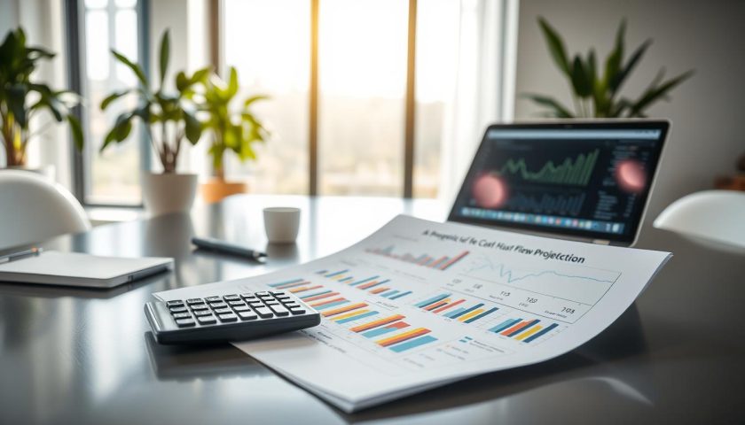 cash flow projections Cash flow projections for first business loan repayment planning