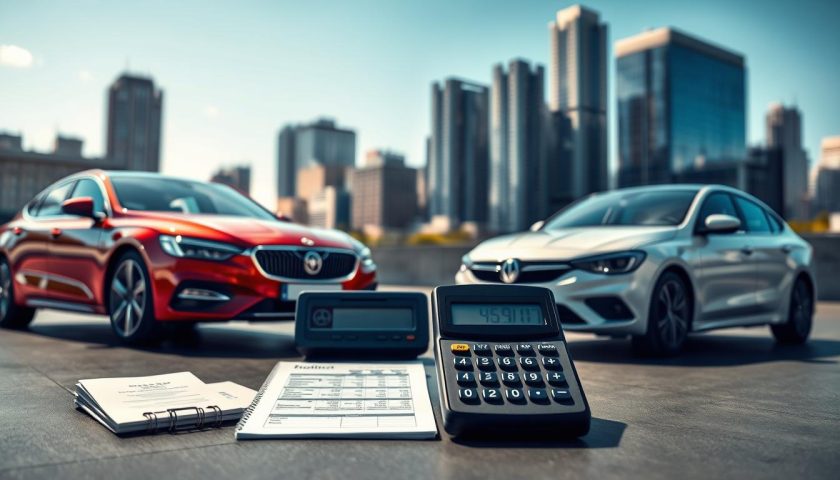New car vs used car interest rates and total borrowing cost comparison